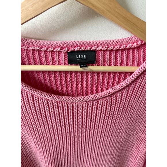 Line the Label women's lettie cotton crewneck size M - Picture 6 of 6